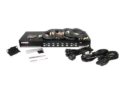 Startech 8 Port VGA KVM Switch - 1U Rack Mount USB with Audio 1920...