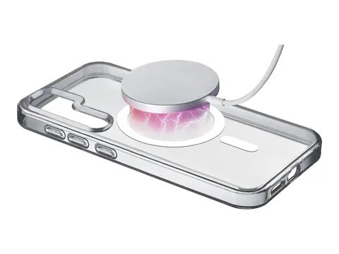 Cellular Line Gloss Mag - Baksidedeksel for mobiltelefon magnetisk - MagSafe-samsvar - gjennomsiktig - for Samsung Galaxy S25 Ultra