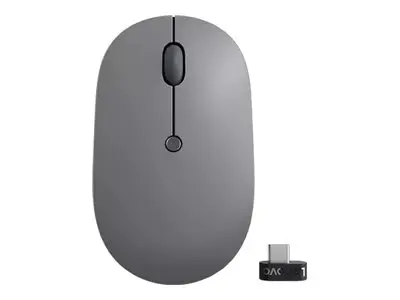 Lenovo Go - Mus ergonomisk høyre- og venstrehåndet blå optisk 5 kn...