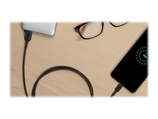 Belkin BoostCharge - USB-kabel 24 pin USB-C (hann) til USB 2 m svart
