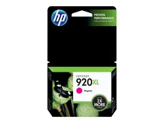 HP 920XL - H&#248;y ytelse - magenta original - blekkpatron - for Officejet 6500, 6500 E709a, 6500 E709c, 6500A, 6500A E710a, 7500A