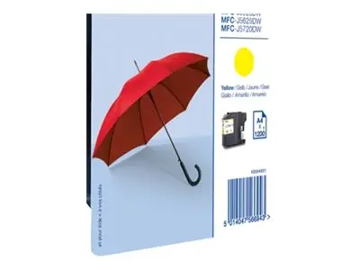 Brother LC225XLY - Gul - original - blekkpatron - for Brother DCP-...