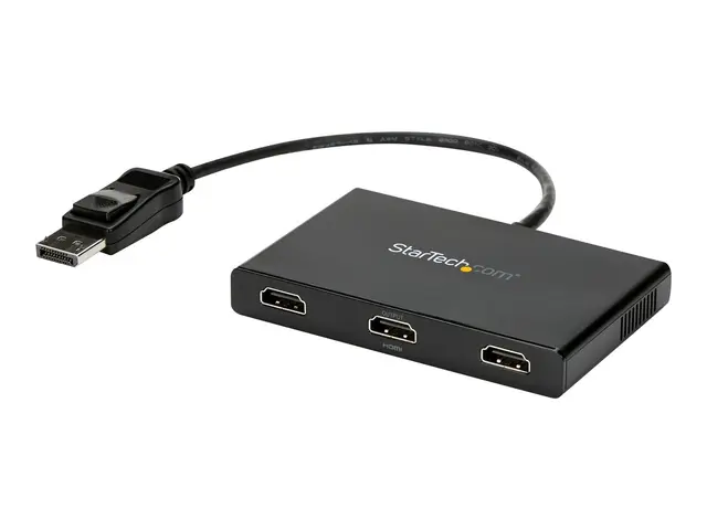 StarTech.com 3-Port Multi Monitor Adapter, DisplayPort 1.2 to HDMI...