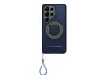 OtterBox Sole Series - Baksidedeksel for mobiltelefon nylonstoff, polykarbonatlag, termoplastisk elastomer (TPE) - ekte stille (blå) - for Samsung Galaxy S26 Ultra