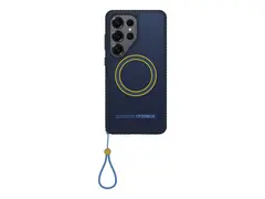 OtterBox Sole Series - Baksidedeksel for mobiltelefon nylonstoff, polykarbonatlag, termoplastisk elastomer (TPE) - ekte stille (blå) - for Samsung Galaxy S26 Ultra