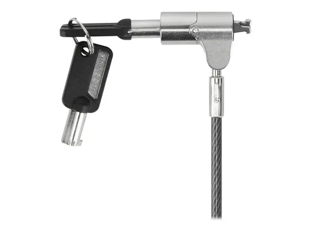 Targus Defcon Compact Keyed Cable Lock - Sikkerhetskabellås - svar...