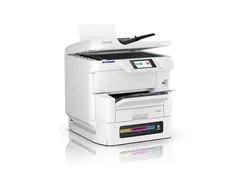 Epson WorkForce Pro EM-C8100RDWF - Multifunksjonsskriver farge - ink-jet - A3 (medie) - opp til 22 spm (kopiering) - opp til 25 spm (trykking) - 335 ark - 33.6 kbps - USB 2.0, Gigabit LAN, Wi-Fi(ac)