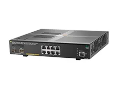 HPE Aruba 2930F 8G PoE+ 2SFP+ - Switch - L3 Styrt - 8 x 10/100/1000 (PoE+) + 2 x 1 Gigabit / 10 Gigabit SFP+ (opplink) - rackmonterbar - PoE+ (125 W)