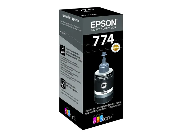 Epson T7741 - 140 ml svart original blekkrefill for EcoTank ET-165...
