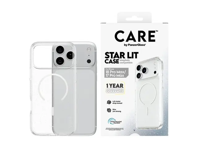 CARE by PanzerGlass - Beskyttende deksel for mobiltelefon - MagSaf...