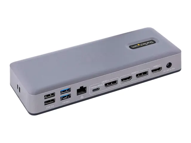 StarTech.com USB-C Docking Station - Multi Monitor HDMI/DP/DP Alt ...
