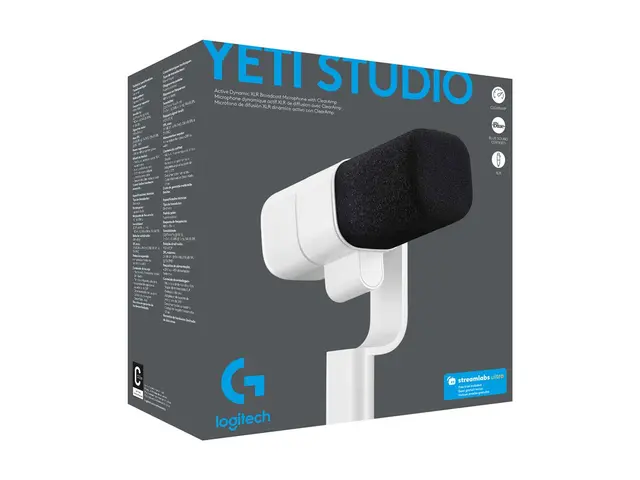 Logitech G Yeti Studio - Mikrofon hvit