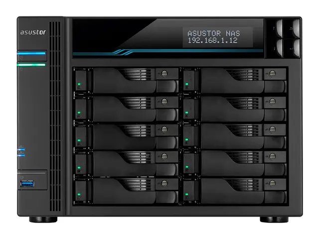 ASUSTOR Lockerstor 10 Pro AS7110T - NAS-server - 10 brønner - SATA...