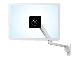 Ergotron MXV - Monteringssett (leddarm, monteringsbase) Konstant kraftteknologi - for LCD-skjerm - hvit - skjermstørrelse: inntil 34" - veggmonterbar