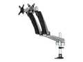 STARTECH.COM Dual-Monitor Arm - One-Touch Height Adjustment - Stackable