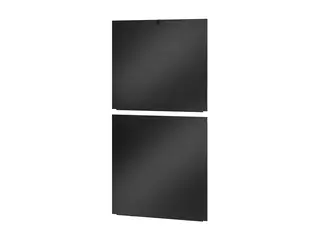 APC Easy Rack - Rack-sidepanel - svart - 42U 19"