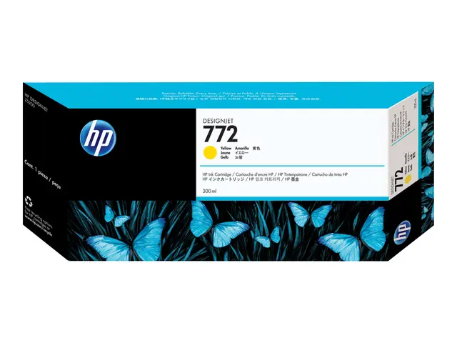 HP 772 - 300 ml gul original DesignJet blekkpatron for HD Pro MFP,...