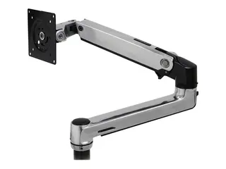 Ergotron LX - Monteringskomponent (leddarm, stangkrave, utvidelse) Konstant kraftteknologi - for LCD-skjerm - polert aluminium med svarte aksenter - skjermst&#248;rrelse: opptil 40&quot; - skrivebordsfeste - for P/N: 45-295-026
