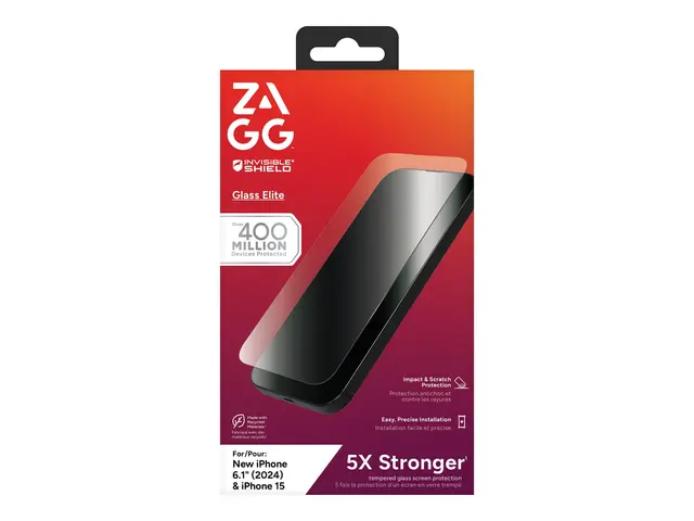 ZAGG InvisibleShield Glass Elite - Skjermbeskyttelse for mobiltele...