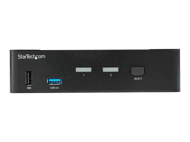 StarTech.com 2 Port DisplayPort KVM Switch, 4K 60Hz, Single Displa...