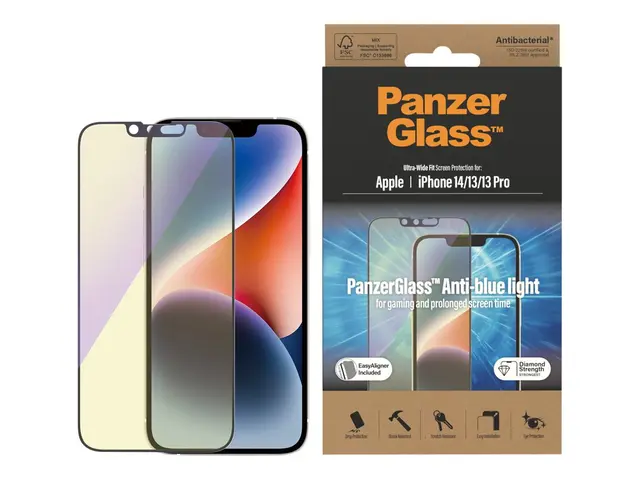 PanzerGlass - Skjermbeskyttelse for mobiltelefon ultrabred passfor...