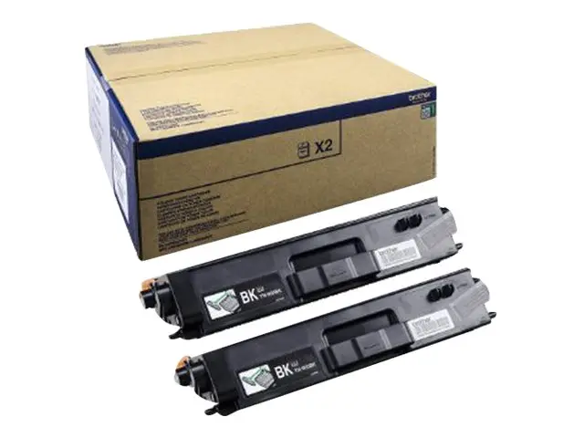Brother TN900BK - 2-pack svart original tonerpatron for HL-L9300CD...