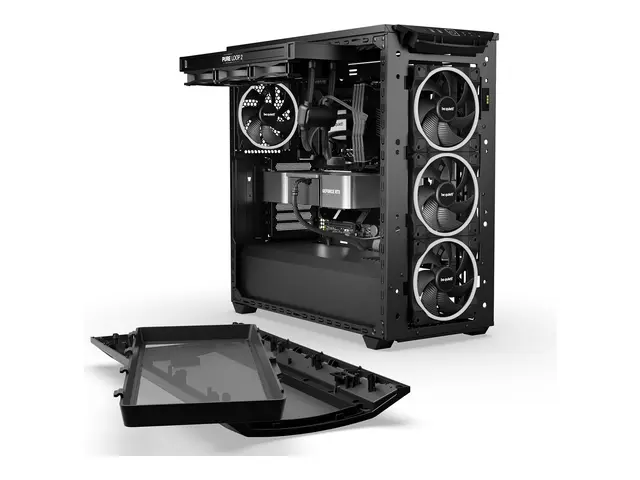 be quiet! SHADOW BASE 800 FX - Midi-tårn utvidet ATX (E-ATX) sidep...