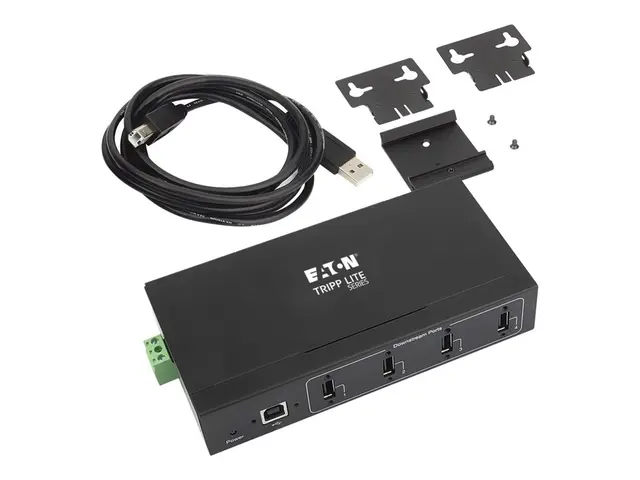Eaton Tripp Lite series USB 2.0 Hub Industrial 4-Port 15kV ESD Imm...