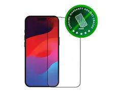 dbramante1928 Eco-shield - Skjermbeskyttelse for mobiltelefon løsvekt - rammefarge svart - for Apple iPhone 15 Pro