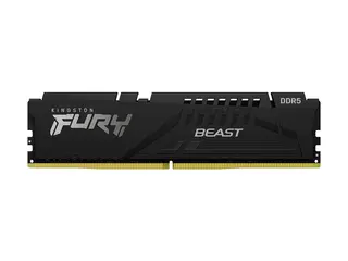 Kingston FURY Beast - DDR5 - sett - 16 GB: 2 x 8 GB DIMM 288-pin - 5600 MHz / PC5-44800 - CL40 - 1.25 V - ikke-bufret - on-die ECC