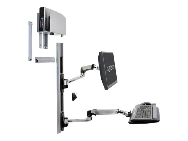Ergotron LX Wall Mount System monteringssett - Konstant krafttekno...