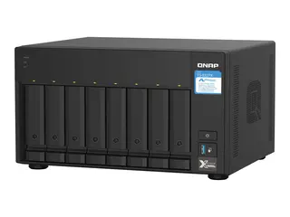 QNAP TS-832PX-4G - NAS-server - 8 br&#248;nner SATA 6Gb/s - RAID 0, 1, 5, 6, 10, 50, 60, JBOD - RAM 4 GB - Gigabit Ethernet / 2.5 Gigabit Ethernet / 10 Gigabit Ethernet - iSCSI st&#248;tte