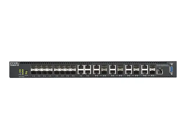Zyxel XS3800-28 - Switch - L2+ - Styrt - 4 x 10GBase-T + 16 x 10 G...