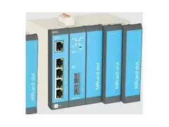 INSYS icom MRX MRX5 Fiber - Ruter 5-port svitsj 1GbE - DIN-skinnemonterbar