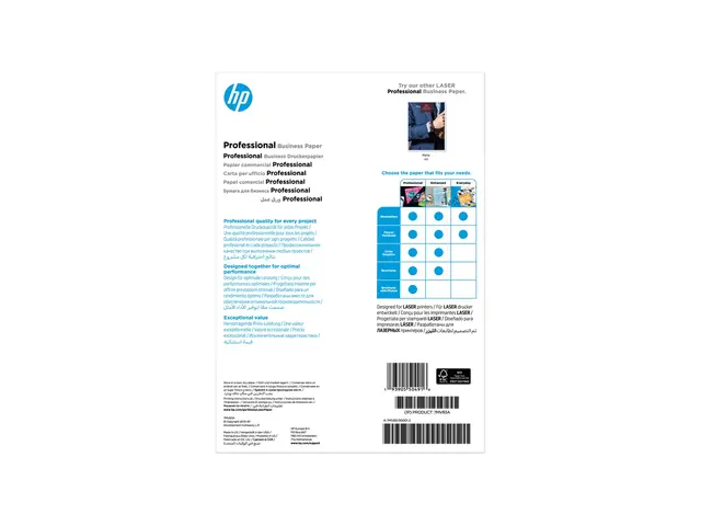 HP Professional Glossy Paper - Blank A4 (210 x 297 mm) 200 g/m² 15...