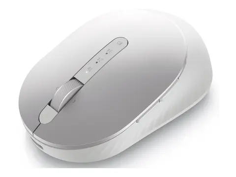 Dell Premier MS7421W - Mus - optisk - 7 knapper trådløs - 2.4 GHz, Bluetooth 5.0 - platinasølv - med 3 years NBD Advance Exchange