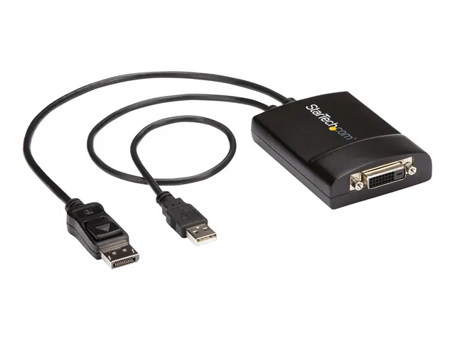 StarTech.com DisplayPort to DVI Adapter - Dual-Link Active DVI-D f...