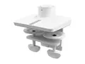 Ergotron HX - Monteringssett (bordklemfeste med base) hvit - for P/N: 45-693-216