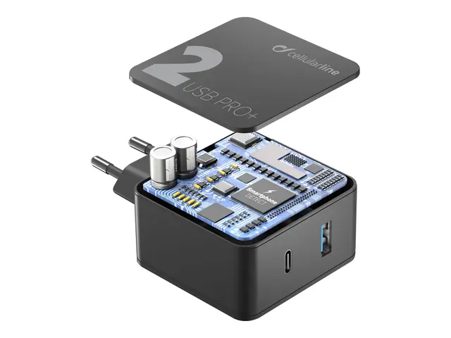 Cellular Line Multipower 2 PRO+ - Strømadapter 36 watt Huawei Fast...