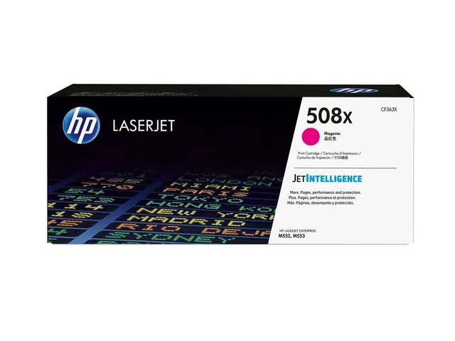 HP 508X - Høy ytelse - magenta - original - LaserJet - tonerpatron...