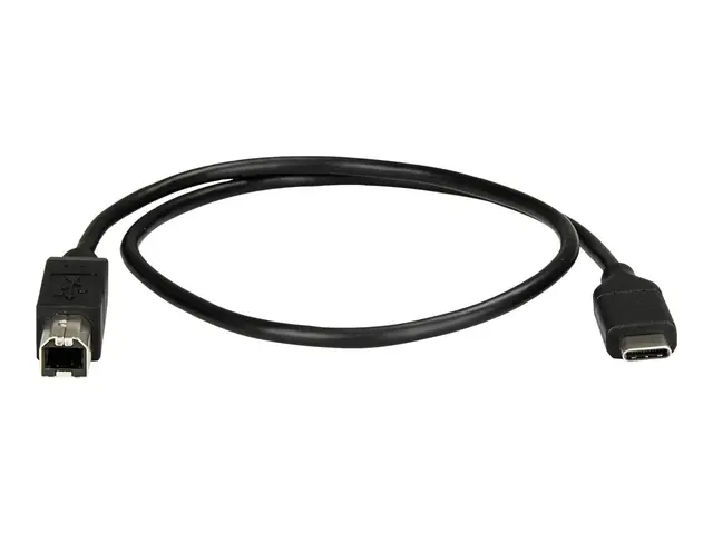 StarTech.com USB C to B Printer Cable - 1.6 ft / 0.5m Type (USB2CB...