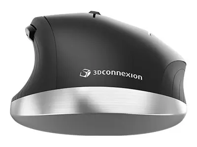 3Dconnexion CadMouse Compact - Mus - ergonomisk - høyrehendt - opt...