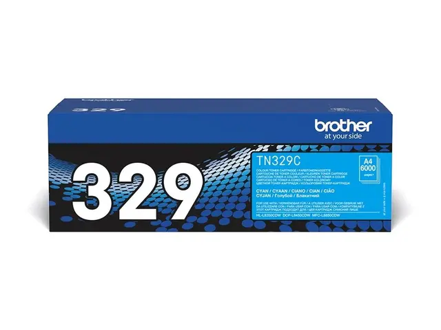 Brother TN329C - Cyan original tonerpatron for DCP-L8450CDW