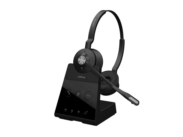 Jabra Engage 65 SE Stereo - Hodesett on-ear DECT trådløs Zoom Cert...