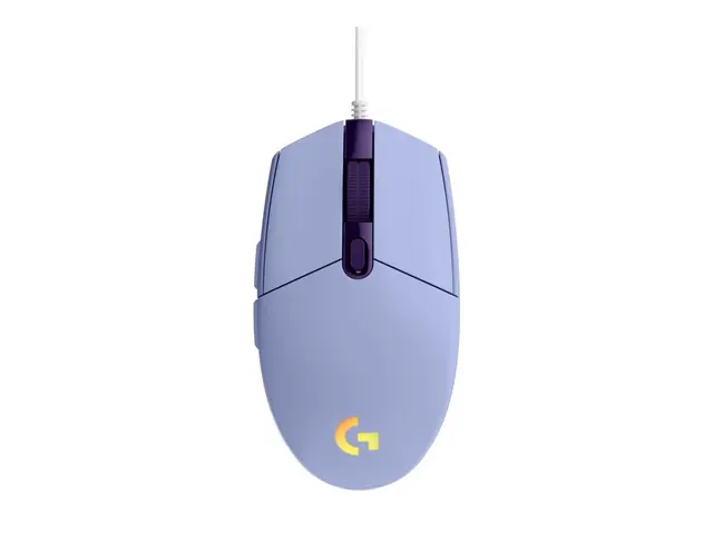 Logitech Gaming Mouse G203 LIGHTSYNC - Mus optisk 6 knapper kablet...