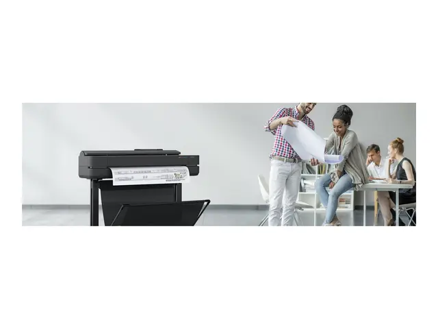 HP DesignJet T650 - 24" storformatsskriver farge ink-jet Rull A1 6...