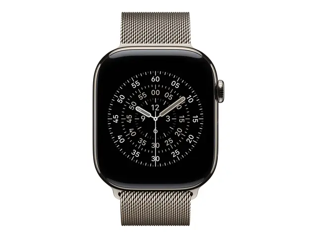 Apple - Sløyfe for smart armbåndsur 46mm M/L-størrelse naturlig Wa...