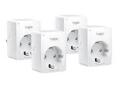 Tapo P110 V1 - Smartplugg - mini - tr&#229;dl&#248;s 802.11b/g/n - 2.4 Ghz (en pakke 4)
