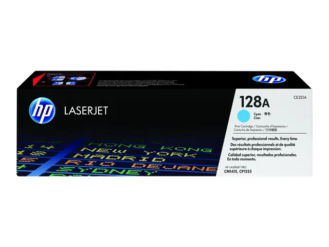 HP 128A - Cyan - original - LaserJet - tonerpatron (CE321A) - for ...