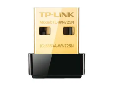 TP-Link TL-WN725N - Nettverksadapter - USB 2.0 - 802.11b/g/n